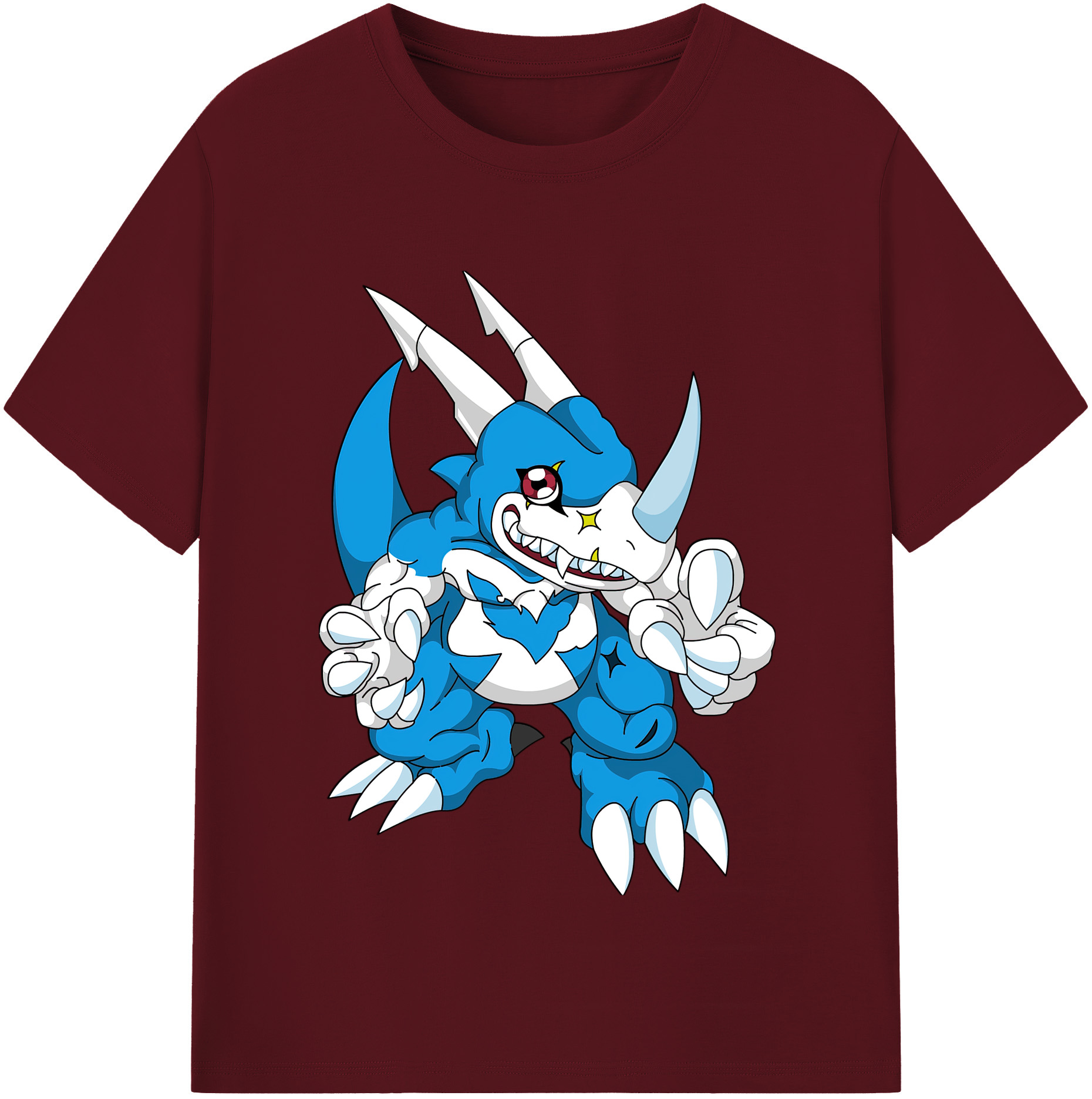 （画像用） Digimon デジタルモンスター/デジモン 綿100％半袖Tシャツ（フロントプリント）